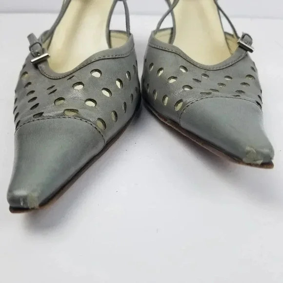 Prada Gray Women's Heels - Picture 11 of 11